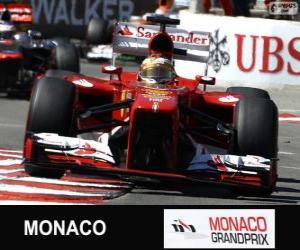 Puzzle Fernando Alonso - Ferrari - Monte-Carlo 2013